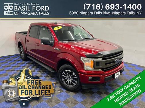 Ruby Red Metallic Tinted Clearcoat 2019 Ford F-150 XLT