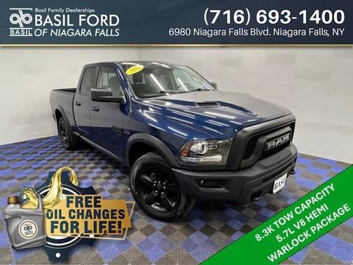 Patriot Blue Pearlcoat 2019 RAM 1500 Classic Warlock