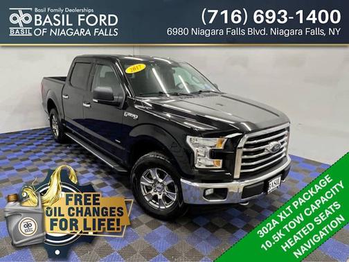 Shadow Black 2017 Ford F-150 XLT