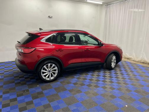 Rapid Red Metallic Tinted Clearcoat 2021 Ford Escape Titanium Hybrid