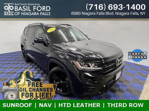 2023 Volkswagen Atlas 3.6L V6 SEL R-Line Black