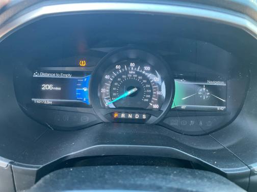 White Platinum Metallic Tri-Coat 2015 Ford Edge SEL