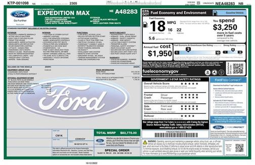 2022 Ford Expedition Max Limited