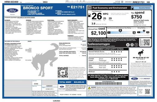 2024 Ford Bronco Sport Big Bend