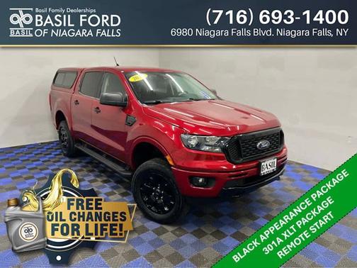 Rapid Red Metallic Tinted Clearcoat 2020 Ford Ranger XLT