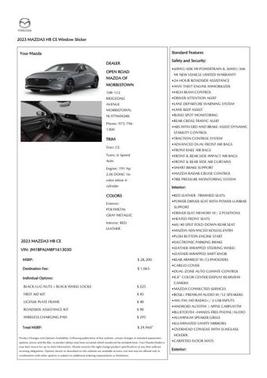 Polymetal Gray Metallic 2023 Mazda Mazda3 2.5 S Carbon Edition