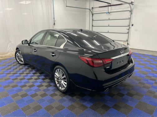 Black Obsidian 2023 INFINITI Q50 LUXE
