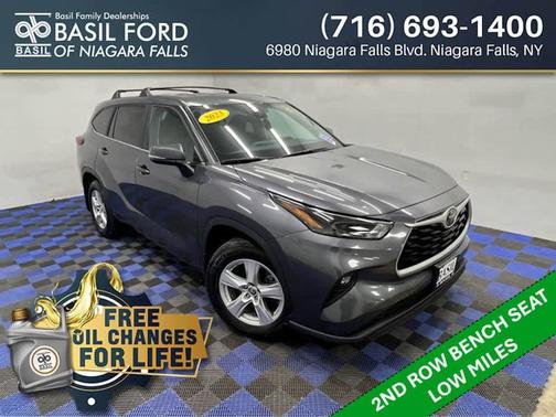 Magnetic Gray Metallic 2023 Toyota Highlander LE