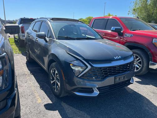 Gravity Gray 2023 Kia Sportage Hybrid EX