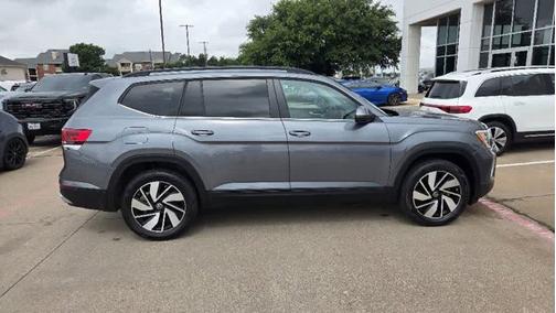 Gray 2025 Volkswagen Atlas 2.0T SE w/Technology