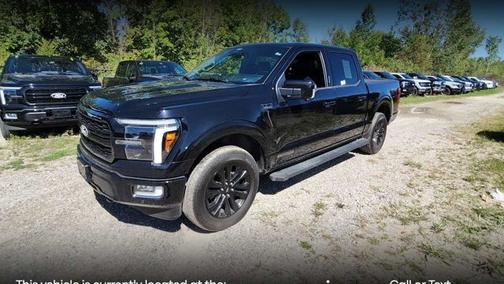 Agate Black Metallic 2024 Ford F-150 LARIAT