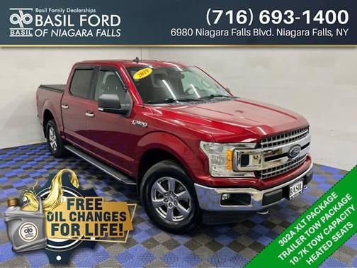 Ruby Red Metallic Tinted Clearcoat 2019 Ford F-150 XLT