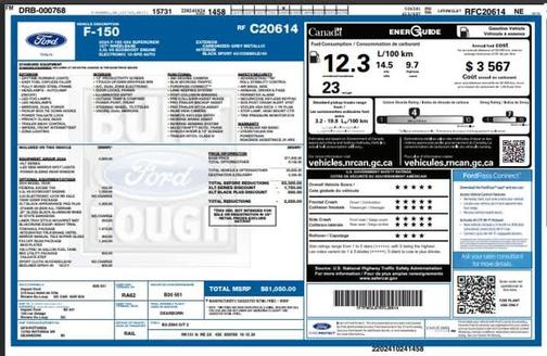 Carbonized Gray 2024 Ford F-150 XLT