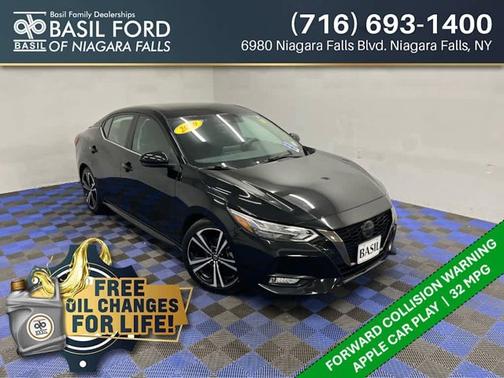 Super Black 2020 Nissan Sentra SR