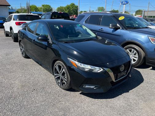 Super Black 2020 Nissan Sentra SR