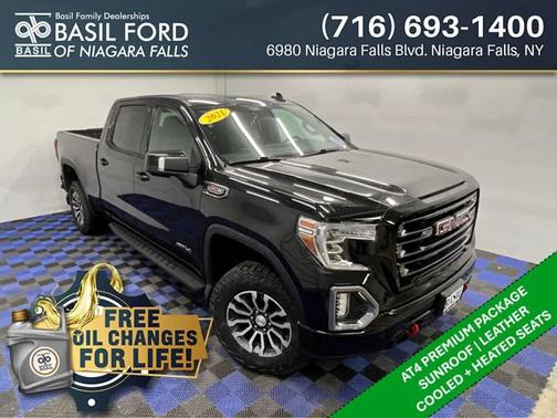 Onyx Black 2021 GMC Sierra 1500 AT4