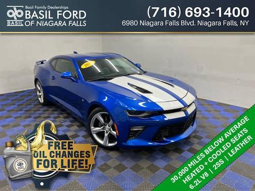 Hyper Blue Metallic 2018 Chevrolet Camaro 2SS