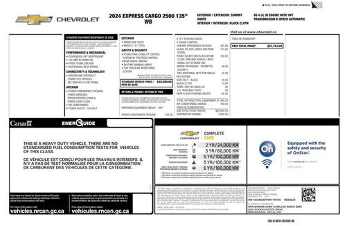 2024 Chevrolet Express 2500 