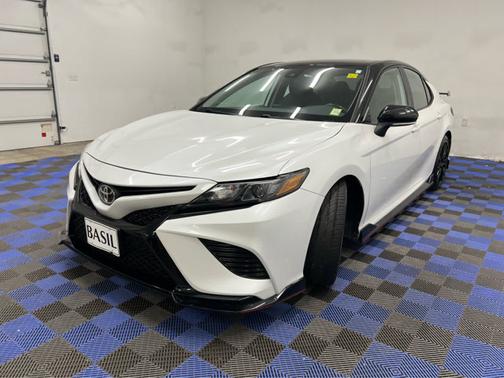 Wind Chill Pearl/Midnight Black Metallic 2023 Toyota Camry TRD V6