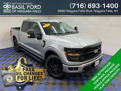 Iconic Silver 2024 Ford F-150 XLT