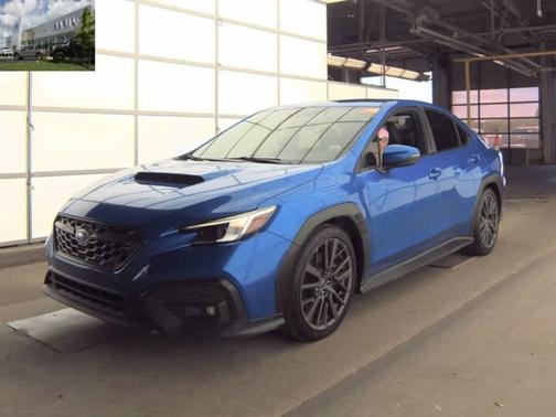 Blue 2023 Subaru WRX GT