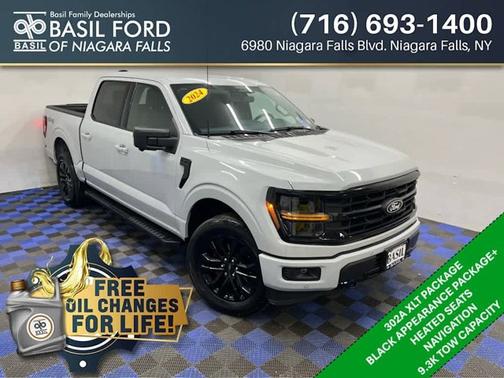 Avalanche Gray 2024 Ford F-150 XLT