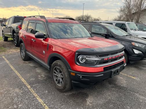 Hot Pepper Red Metallic Tinted Clearcoat 2024 Ford Bronco Sport Big Bend