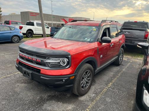 Hot Pepper Red Metallic Tinted Clearcoat 2024 Ford Bronco Sport Big Bend