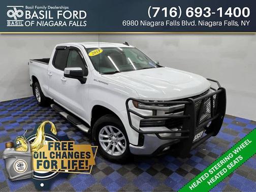 Summit White 2019 Chevrolet Silverado 1500 LT