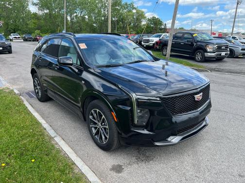 Stellar Black Metallic 2024 Cadillac XT4 AWD Sport