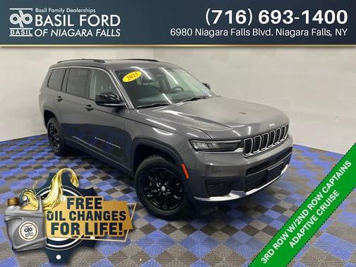 Baltic Gray Metallic Clearcoat 2023 Jeep Grand Cherokee L Laredo