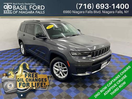 Baltic Gray Metallic Clearcoat 2023 Jeep Grand Cherokee L Laredo