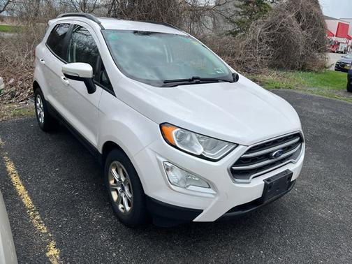 White Platinum Metallic Tri-Coat 2020 Ford EcoSport SE
