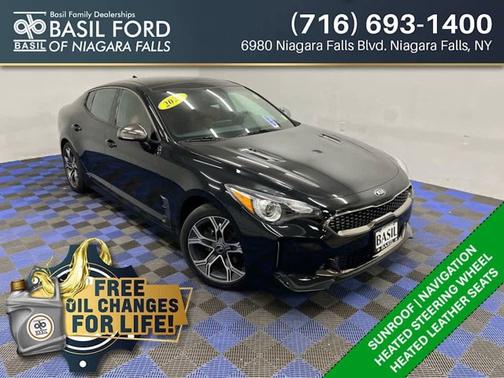 Aurora Black 2021 Kia Stinger GT-Line