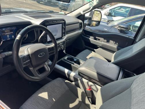Antimatter Blue/Carbonized Gray 2023 Ford F-150 XLT