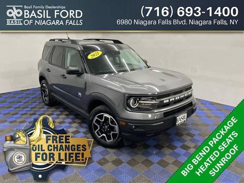 Carbonized Gray Metallic 2021 Ford Bronco Sport Big Bend