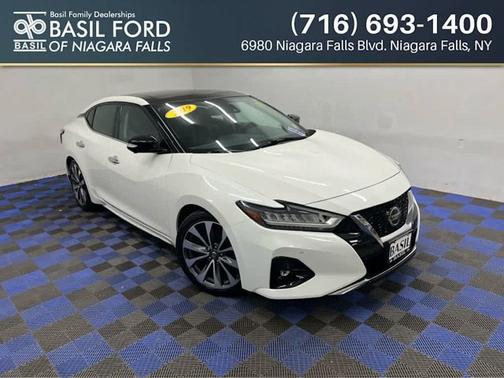 Pearl White Tricoat 2019 Nissan Maxima Platinum