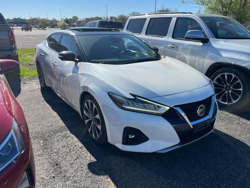 Pearl White Tricoat 2019 Nissan Maxima Platinum