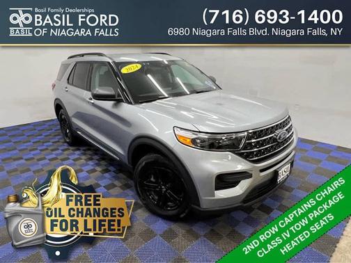 Iconic Silver 2024 Ford Explorer XLT