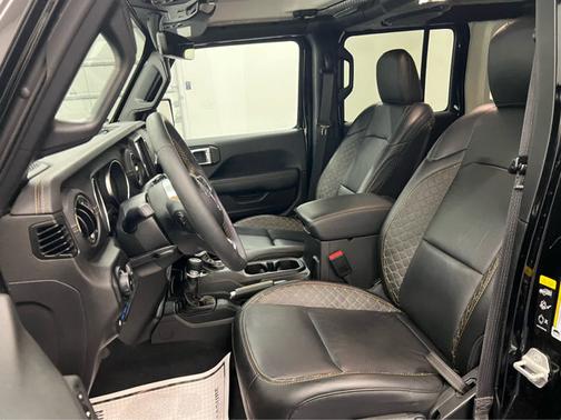 Black Clearcoat 2023 Jeep Wrangler 4xe Sahara High Altitude