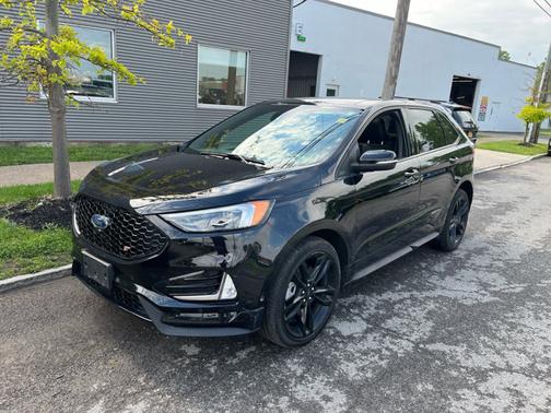 Agate Black Metallic 2021 Ford Edge ST