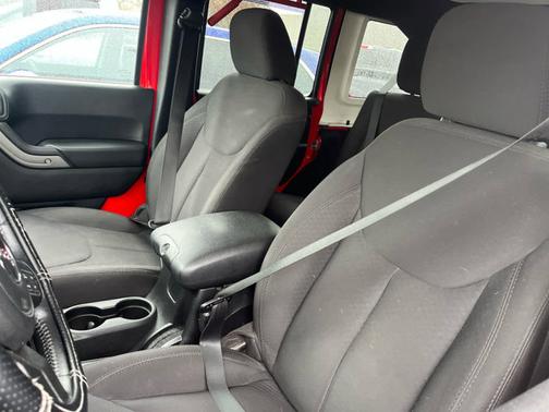 Firecracker Red Clear Coat 2015 Jeep Wrangler Unlimited Sport
