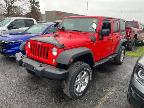 Firecracker Red Clear Coat 2015 Jeep Wrangler Unlimited Sport