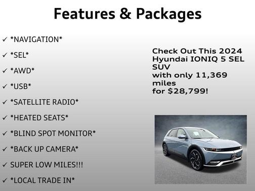 2024 Hyundai IONIQ 5 SEL