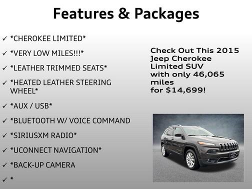 2015 Jeep Cherokee Limited