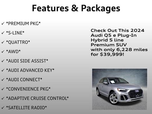 2024 Audi Q5 e 55 S line quattro Premium