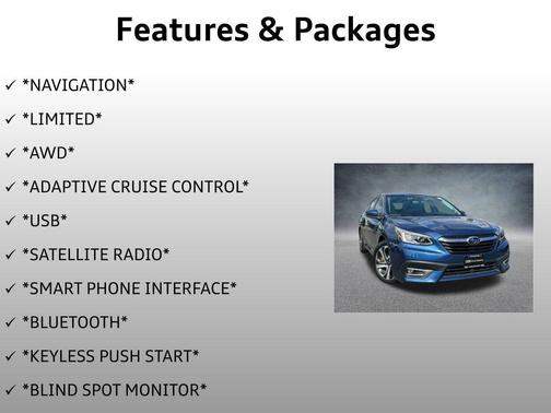 2022 Subaru Legacy Limited
