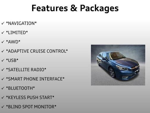 2022 Subaru Legacy Limited