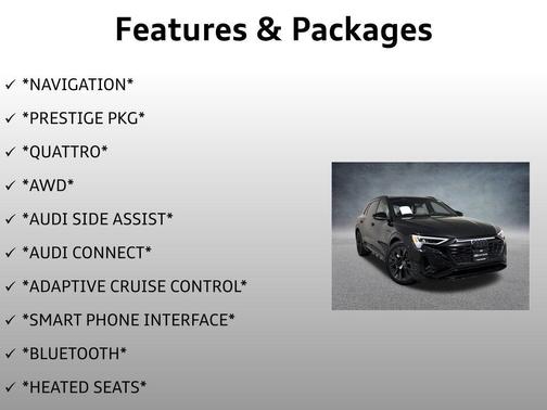 2024 Audi Q8 e-tron Premium