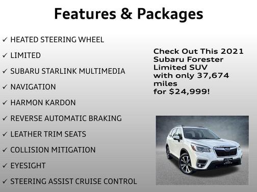 2021 Subaru Forester Limited